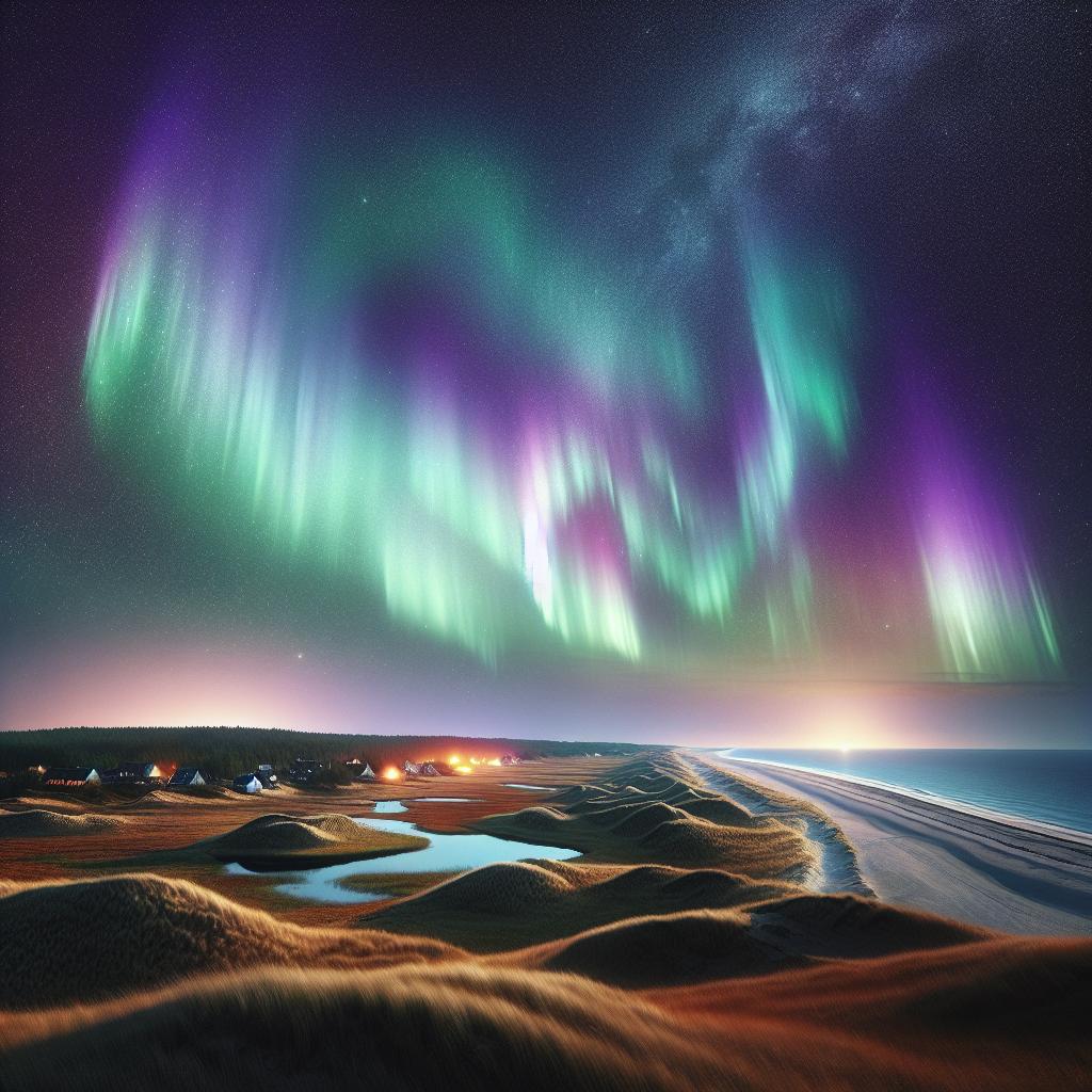 Northern Lights over Outer Banks