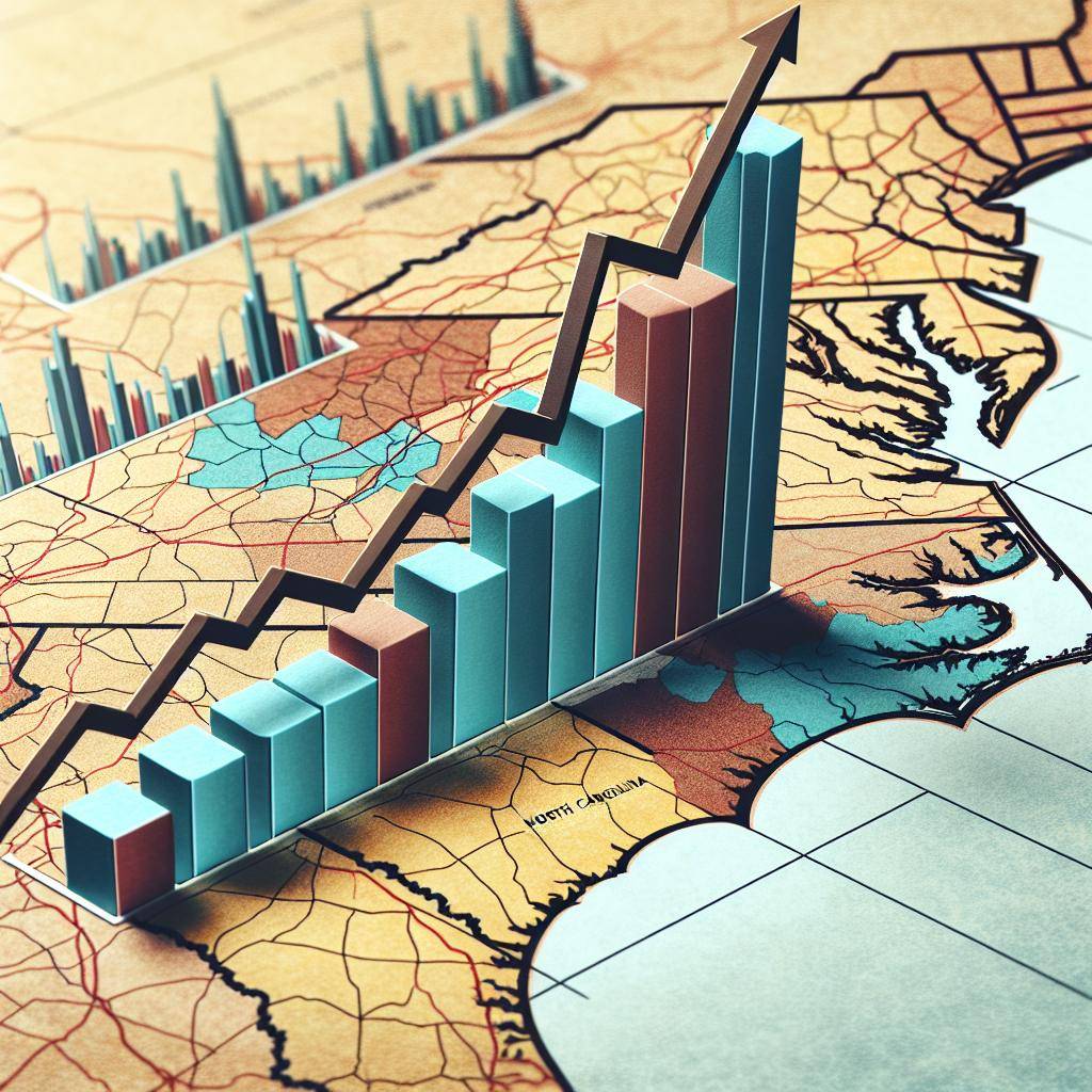 North Carolina business growth chart