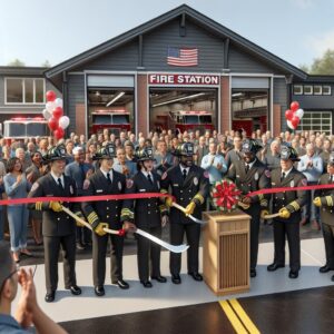 Fire Station Ribbon Cutting Ceremony