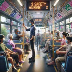 Public transportation safety awareness