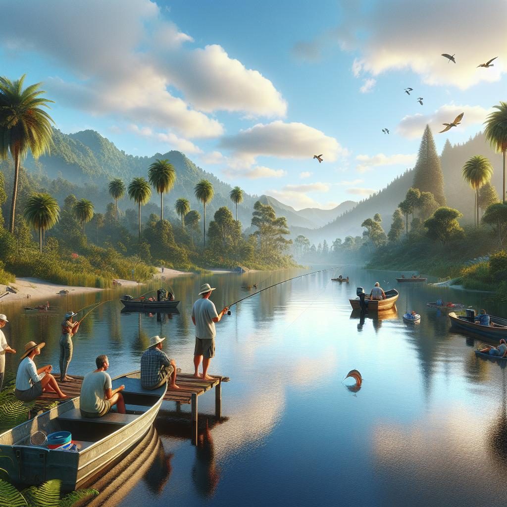 Fishing in Paradise