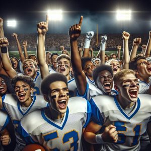 High School Football Victory