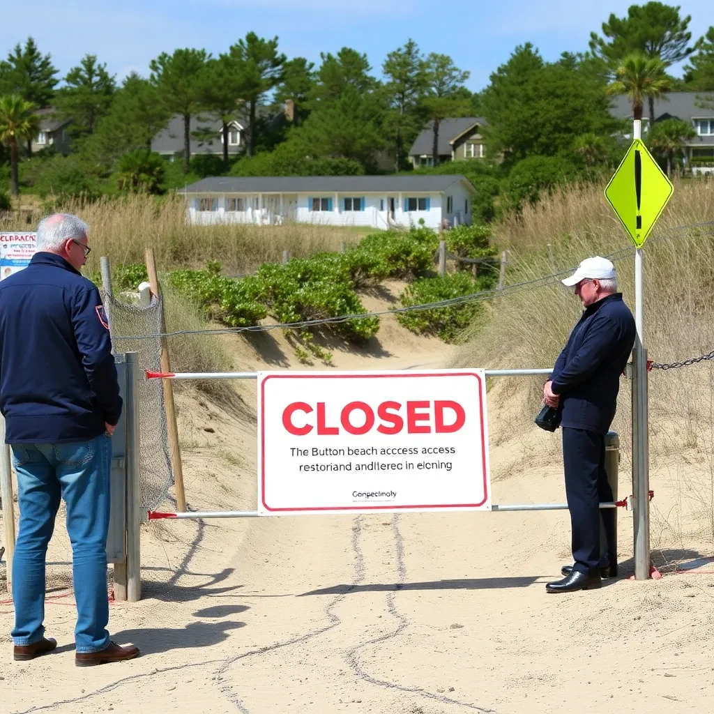 Buxton Beach Access Closure and Restoration Efforts Under Review by Congressman Greg Murphy