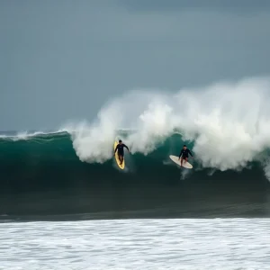 North Carolina Surfers Enjoy Unforgettable Waves from Hurricane Jose