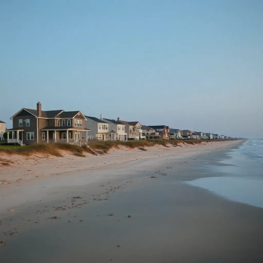 Coastal Erosion Endangers Homes in Outer Banks Community