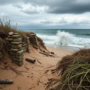 Uncovering Lost Military History Amidst Storm Erosion at Cape Hatteras