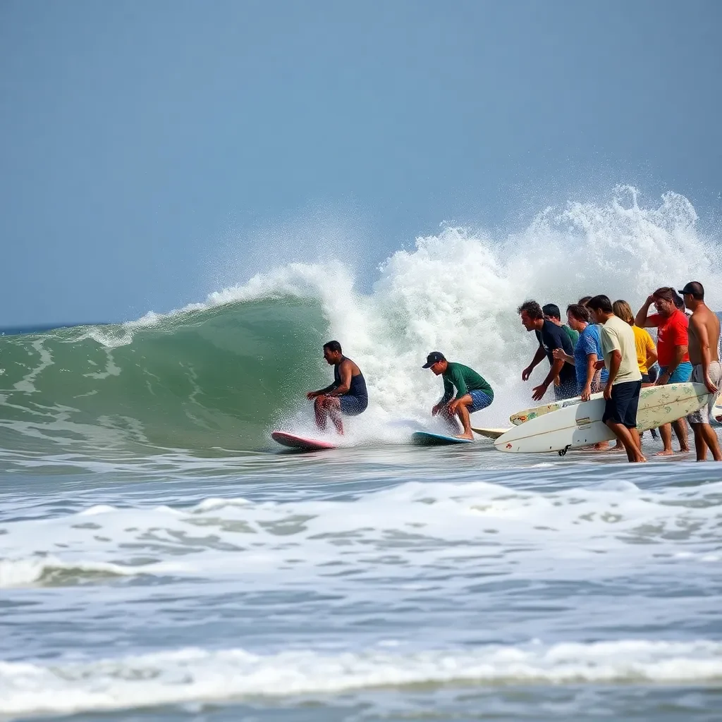 Excitement Builds at the WRV Outer Banks Pro Surfing Tournament