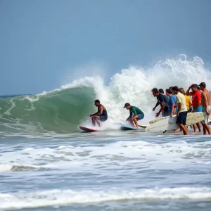 Excitement Builds at the WRV Outer Banks Pro Surfing Tournament