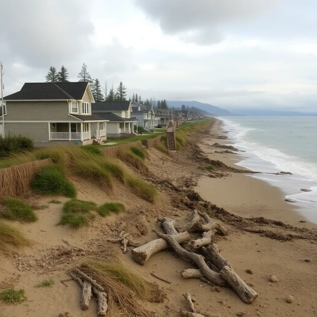 Outer Banks Battles Erosion as Homes Teeter on Edge of Collapse