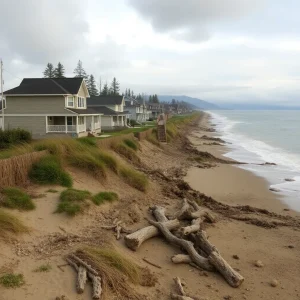 Outer Banks Battles Erosion as Homes Teeter on Edge of Collapse