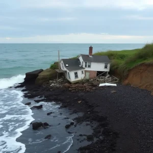 Another Rodanthe Home Collapses into the Atlantic Ocean Amid Coastal Erosion Crisis