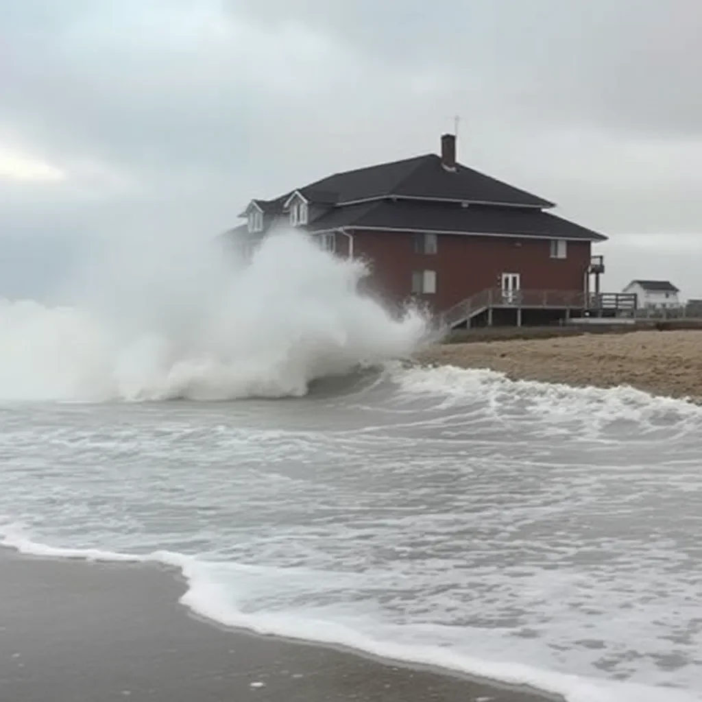 Ocean's Fury Claims Another Beach House in Rodanthe, N.C. Amid Erosion Crisis