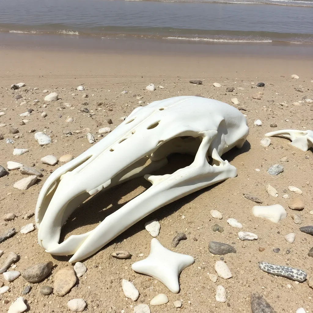 Exciting Beachcombing Finds: Humpback Whale Skull and First Sea Turtle Nest of the Season Discovered on Outer Banks