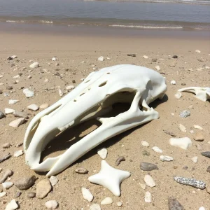 Exciting Beachcombing Finds: Humpback Whale Skull and First Sea Turtle Nest of the Season Discovered on Outer Banks