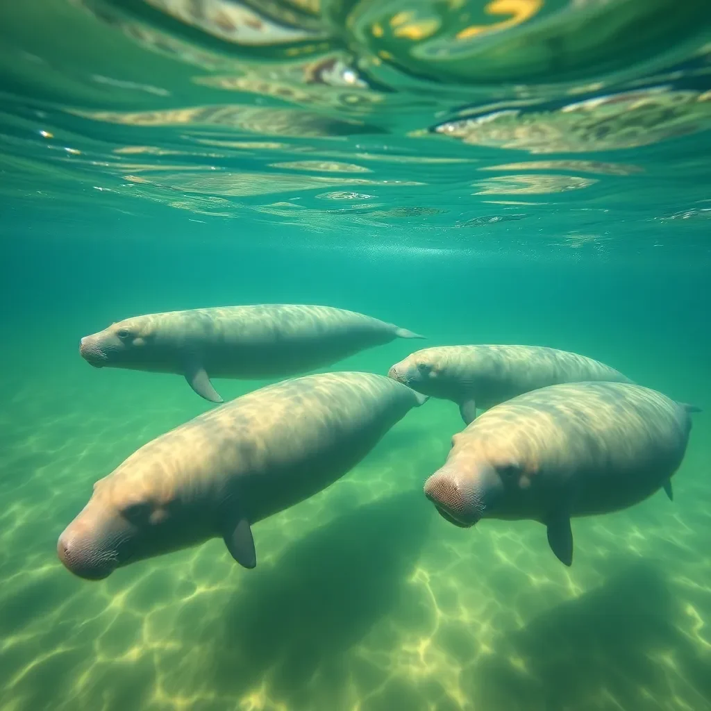 Manatees Make Unusual Appearance in Outer Banks Amid Warmer Water Conditions