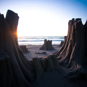 Ancient Tree Stumps Discovered in North Carolina's Outer Banks Reveal Secrets of the Past