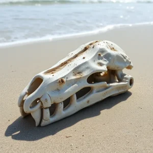 Massive Skull Fragment of Humpback Whale Discovered on North Carolina's Outer Banks